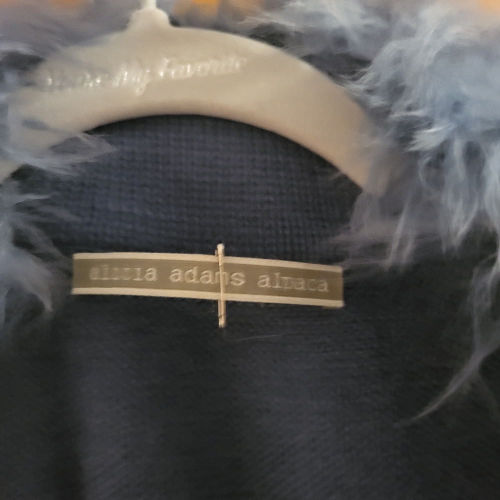 Alicia Adam's alpaca vest